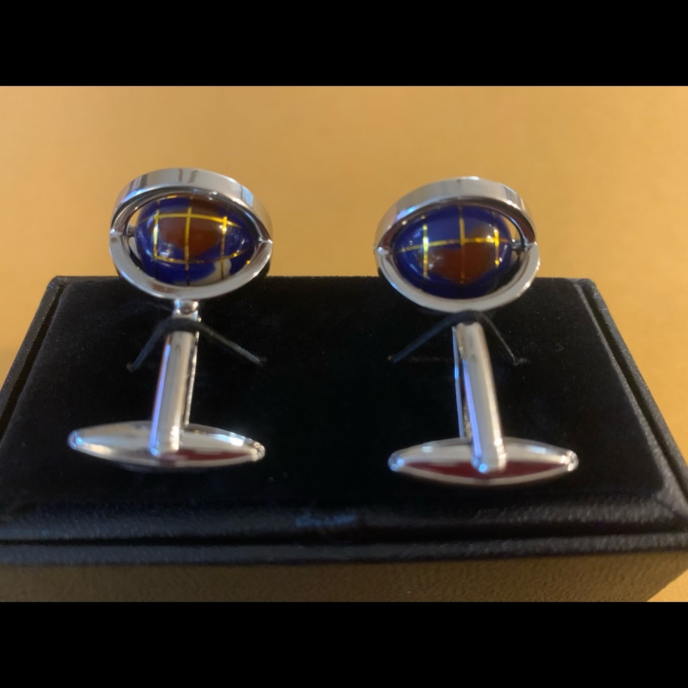 Globe Cuff Links